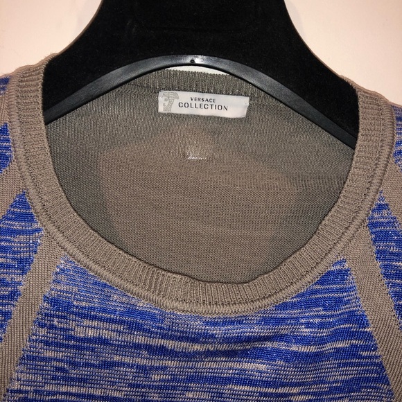 Versace collection men’s crewneck sweater size med - Picture 2 of 4